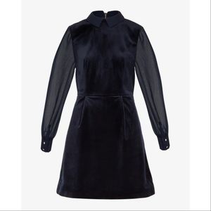 Ted Baker Lourah Velvet Dress